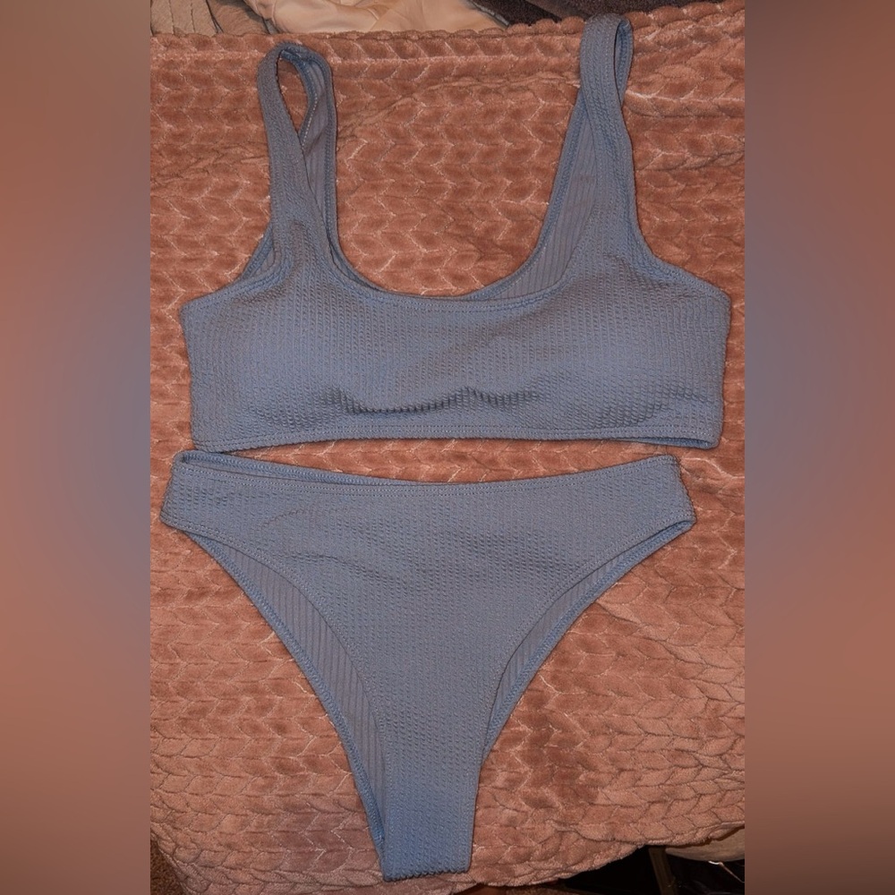Textured Summer Bikini Set